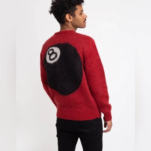 Stussy | Sweaters | Stussy 8 Ball Mohair Sweater | Poshmark